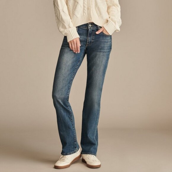 Lucky Brand Denim - Lucky Brand Bootcut Mid Rise Jeans Size 14 RN80318 Sweet Boot